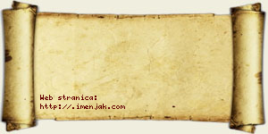 Živka Simidžić vizit kartica